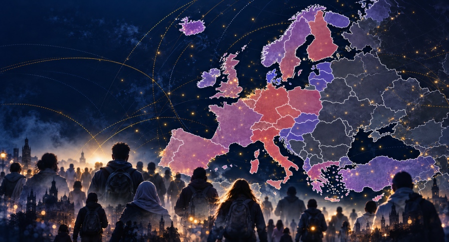 Η «Μεγάλη Αντικατάσταση»: Μειονότητα στις χώρες τους οι Ευρωπαίοι – Πότε θα μας ξεπεράσουν οι μετανάστες