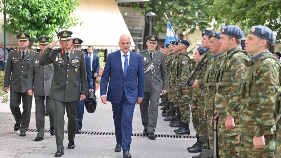 Στο Δίστομο ο Δένδιας: Τεράστια πρόκληση ο ναζισμός και ο φασισμός για το μέλλον της Ευρώπης