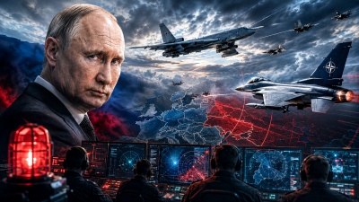 Τρέμουν τον Putin… βλέπουν παντού ρωσική απειλή - Νέος φόβος για «χτύπημα» στην Ευρώπη το Φθινόπωρο - Στο +250% οι αναχαιτίσεις