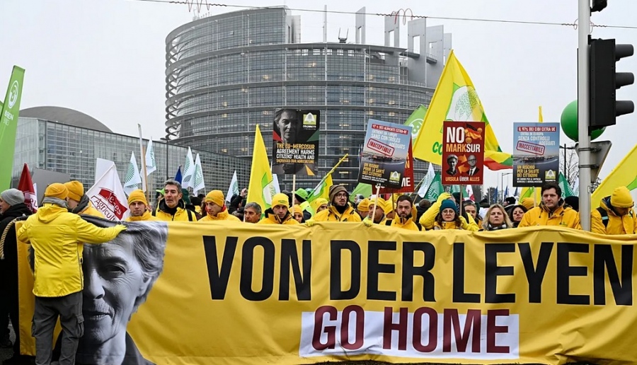 Πραξικόπημα von der Leyen - Εφαρμόζει την καταστροφική Mercosur, παρακάμπτει το Ευρωκοινοβούλιο