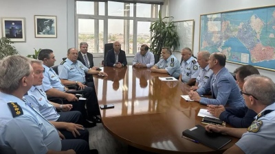 Στη Θεσσαλονίκη ο Οικονόμου - Σύσκεψη με Αξιωματικούς της ΕΛ.ΑΣ. για τα μέτρα στη ΔΕΘ