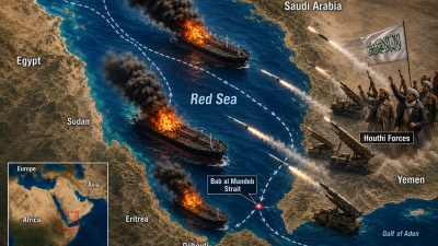 Δραματικές εξελίξεις – Οι Houthis χτύπησαν 2 τάνκερ της Σ. Αραβίας στην Ερυθρά Θάλασσα – Παγκόσμιο σοκ για το Στενό Bab al Mandeb
