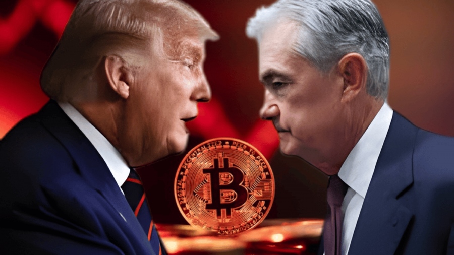 Bitcoin και κρυπτονομίσματα ανεβαίνουν εξαιτίας απειλής του Trump στον Powell