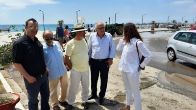 Χαλκιδική: Κλιμάκιο του ΣΥΡΙΖΑ στις πληγείσες περιοχές