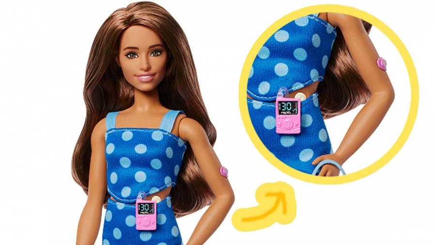Έφτιαξαν Barbie με... διαβήτη τύπου 1 - Έχει αντλία ινσουλίνης, μετρητή γλυκόζης και... σνακ
