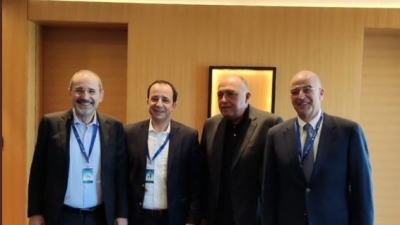 Στο Ντουμπάι ο Δένδιας - Συνάντηση με τους ΥΠΕΞ Κύπρου, Αιγύπτου και Ιορδανίας