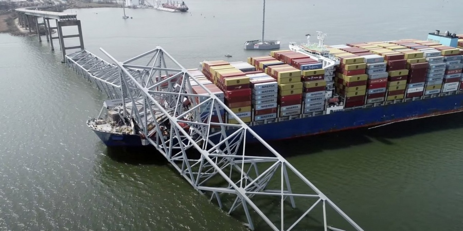 Σοκ για Βαλτιμόρη: 764 τόνους τοξικών υλικών μετέφερε το φορτηγό πλοίο που γκρέμισε τη γέφυρα