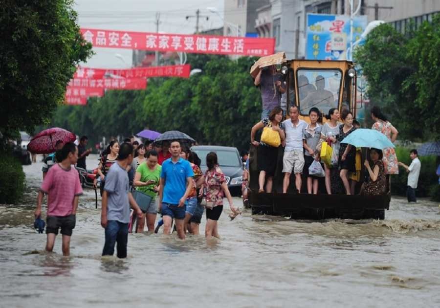 Κίνα: Τους 15 φτάνουν οι νεκροί από τις πλημμύρες και την υπερχείλιση ποταμιών  - 4 άνθρωποι αγνοούνται
