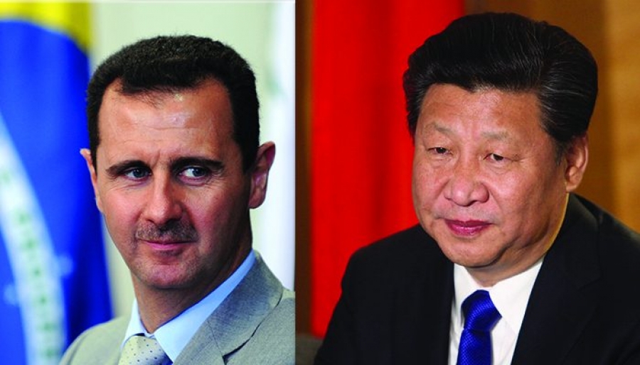 Ο Xi Jinping (Κίνα) συνεχάρη τον Assad (Συρία) για την επανεκλογή του