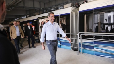 Στη Θεσσαλονίκη για την υπογραφή της σύμβασης για τη διαχείριση του Μετρό την Τετάρτη (4/10) ο Κυριάκος Μητσοτάκης
