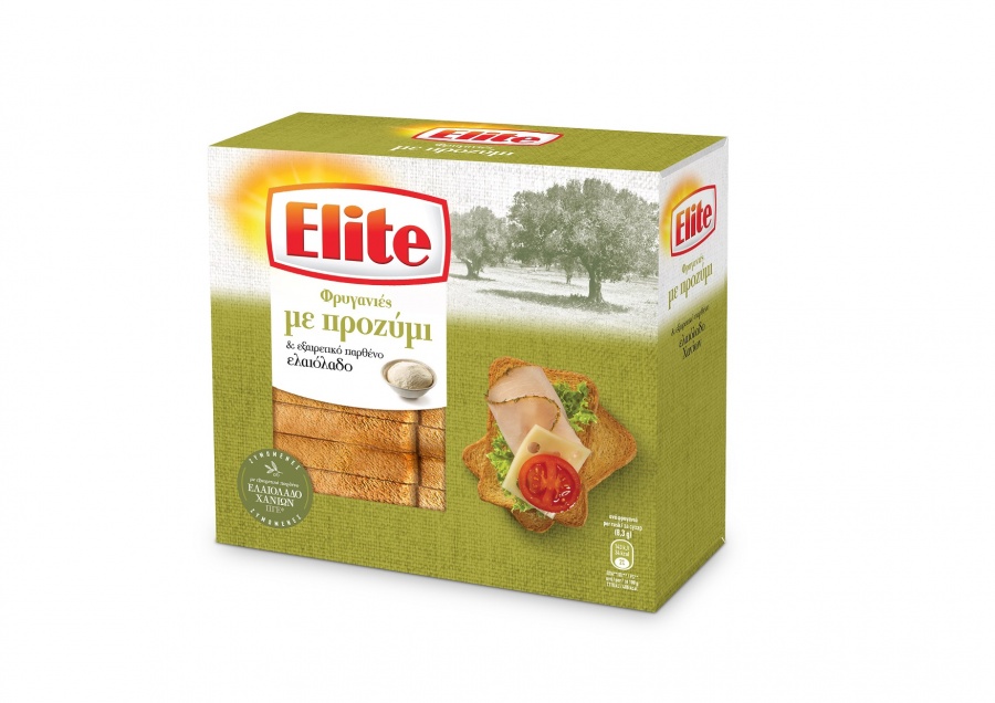 Η Elite καινοτομεί: Νέες φρυγανιές με κριθάρι, χαρούπι ή προζύμι