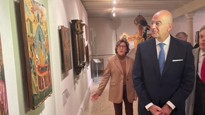 Στη Βενετία ο Δένδιας – Επίσκεψη στο Ελληνικό Ινστιτούτο Βυζαντινών και Μεταβυζαντινών Σπουδών, οι συναντήσεις του