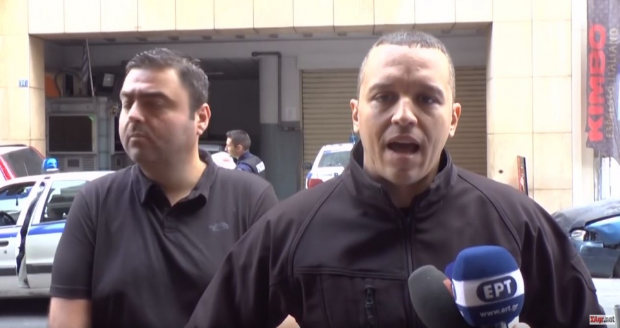 Μόνο η Χρυσή Αυγή θα πατάξει τους κουκουλοφόρους - Κλιμάκιο βουλευτών στο Α.Τ. Ομόνοιας