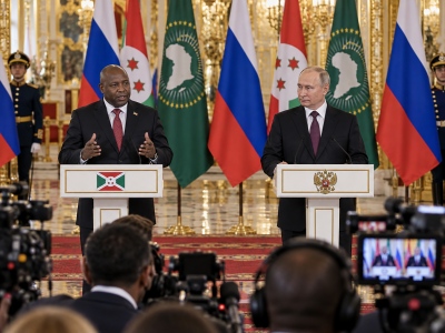 Σοκ με τις ανακοινώσεις Putin: Εμπόριο δισεκατομμυρίων και κοινό σχέδιο Ρωσίας-Αφρικής έως το 2029