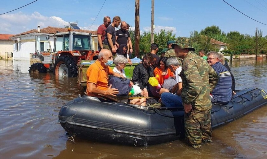 Κακοκαιρία Daniel: Στις 4.486 οι διασώσεις – Σε γενική επιφυλακή παραμένει η Πυροσβεστική