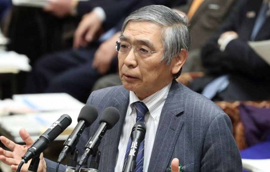 Kuroda (BoJ): Θα προχωρήσουμε σε περαιτέρω νομισματική χαλάρωση εάν επιδεινωθεί η οικονομία