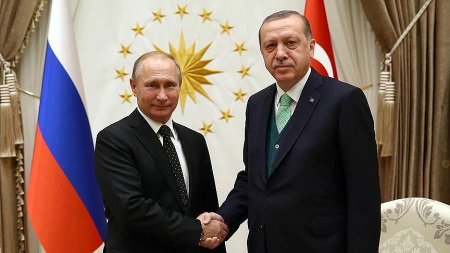 Τηλεφωνική επικοινωνία Erdogan με Putin - Στο επίκεντρο Συρία, ενέργεια και οικονομικές σχέσεις