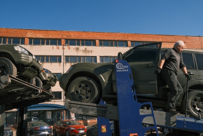 Οι Πολωνοί μπλοκάρουν την έξοδο από τα σύνορα τους, οχημάτων για τις Ενόπλες Δυνάμεις της Ουκρανίας