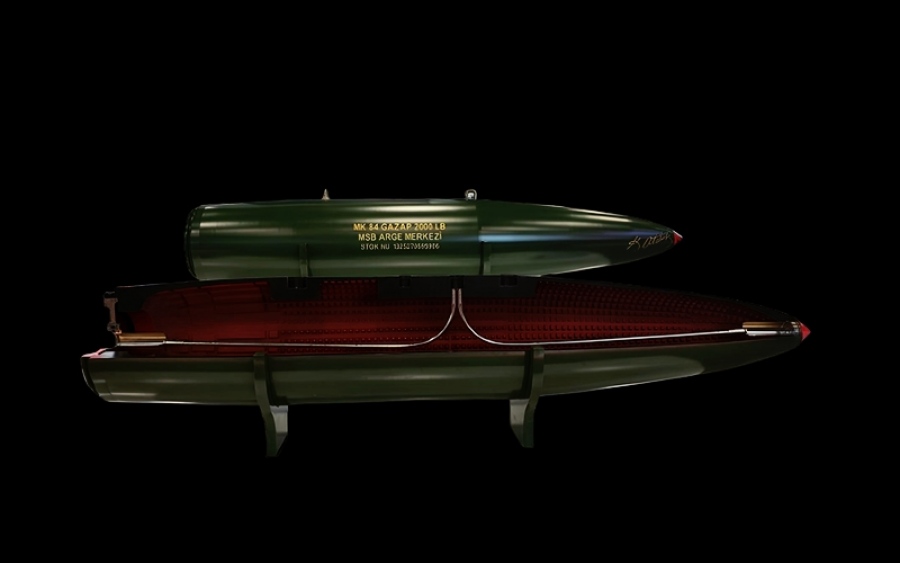 Υπεροχή στο Αιγαίο με Gazap – Η νέα θερμοβαρική βόμβα βαθιάς διείσδυσης της Τουρκίας που θα ενσωματωθεί στα μαχητικά της