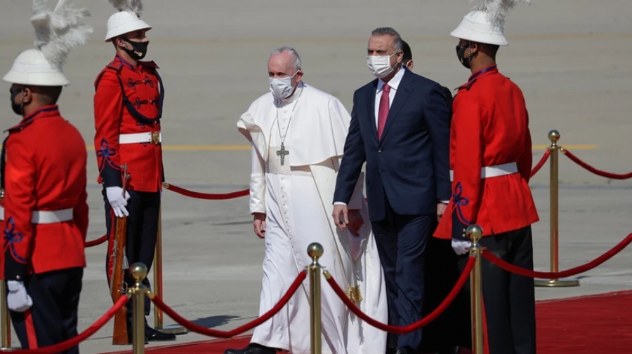 Ιστορική επίσκεψη του Πάπα Φραγκίσκου στο Ιράκ με δρακόντεια μέτρα