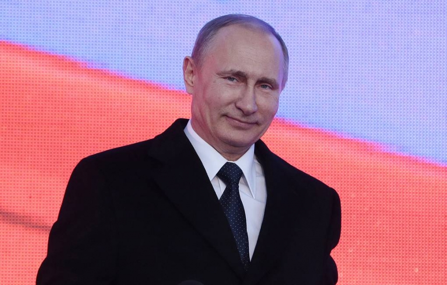 Άφιξη του Vladimir Putin στην Κριμαία για την 9η επέτειο από την επανένωση
