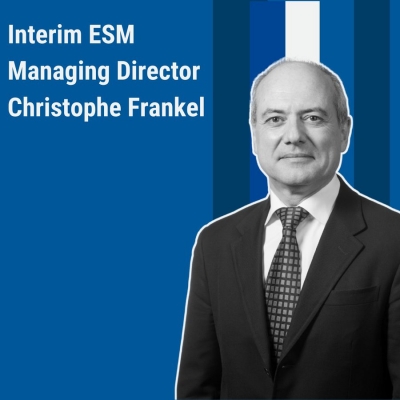 ESM: Νέος εκτελεστικός διευθυντής, ο  Christophe Frankel