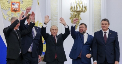 Ρωσία: Μεταβατική περίοδος έως το 2026 για την πλήρη προσάρτηση των τεσσάρων ουκρανικών περιοχών