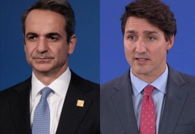 Μητσοτάκης - Trudeau: Συναντήθηκαν στο Λονδίνο σε πολύ φιλικό και θερμό κλίμα
