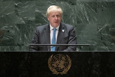 Με Σοφοκλή και στίχους από αρχαία τραγωδία η ομιλία του Boris Johnson για το κλίμα στον ΟΗΕ