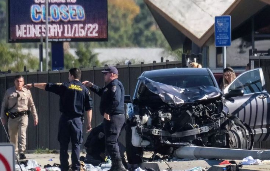 ΗΠΑ: Ξέφρενη πορεία αυτοκινήτου παρέσυρε 22 νεοσύλλεκτους αστυνομικούς στην Καλιφόρνια