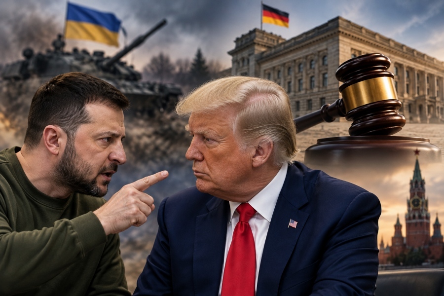 Zelensky hits Trump again as German court could aid Russia