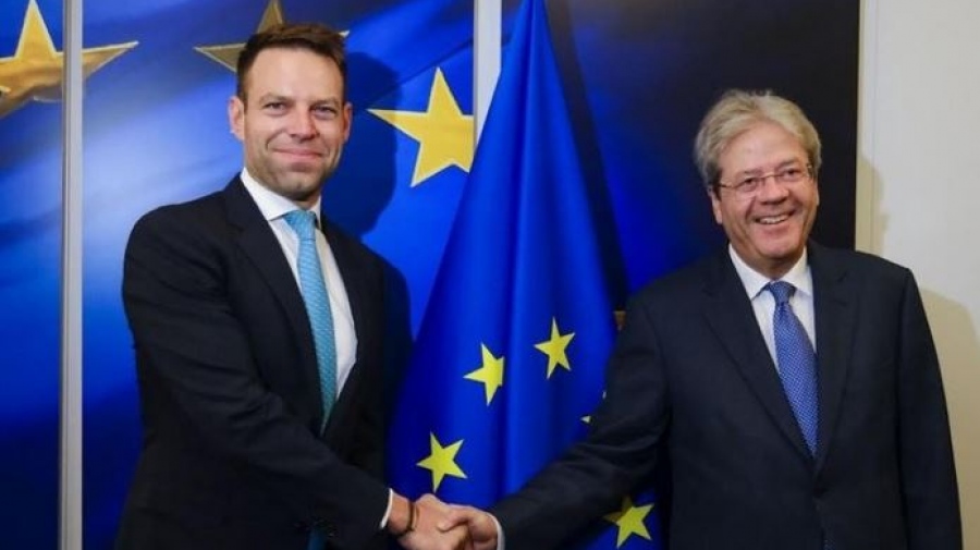 Συνάντηση Κασσελάκη με Gentiloni:  Να θεσπιστεί νέο χρηματοδοτικό εργαλείο για τις καταστροφές από την κλιματική κρίση