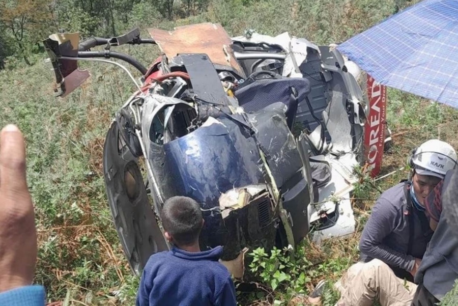 Έξι νεκροί από πτώση ελικοπτέρου στο Νεπάλ