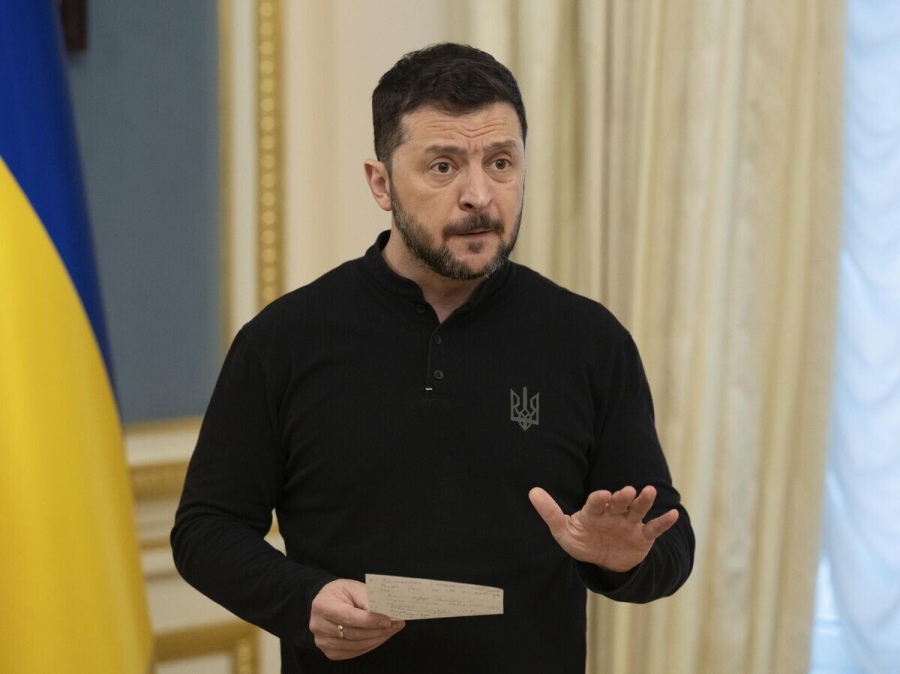 Διάβασαν από το τηλέφωνο… στον Zelensky το σχέδιο ειρήνης για την Ουκρανία