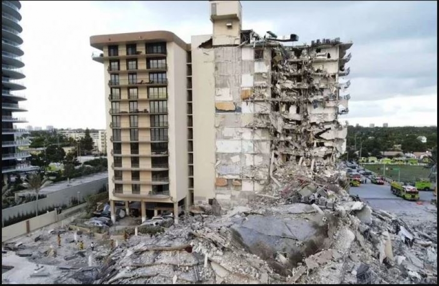 ΗΠΑ: Διακόπτονται οι έρευνες στο κτίριο που κατέρρευσε στη Φλόριντα - Γκρεμίζεται το τμήμα που έμεινε όρθιο