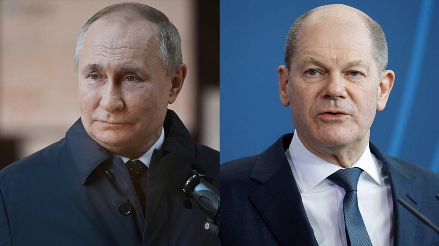 Ψυχρή αντίδραση του Κρεμλίνου στην αναφορά του Scholz για επικοινωνία με τον Putin