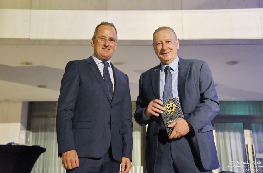 Εθνική Ασφαλιστική: Τιμητικό βραβείο για τον πρόεδρο Xρ. Σαρδελή στα Diamond Awards