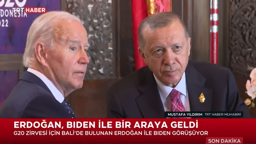 Ο Erdogan συνομίλησε με Biden στο Μπαλί - Η συνάντηση στη σκιά της σύσφιξης σχέσεων Τουρκίας και Ρωσίας
