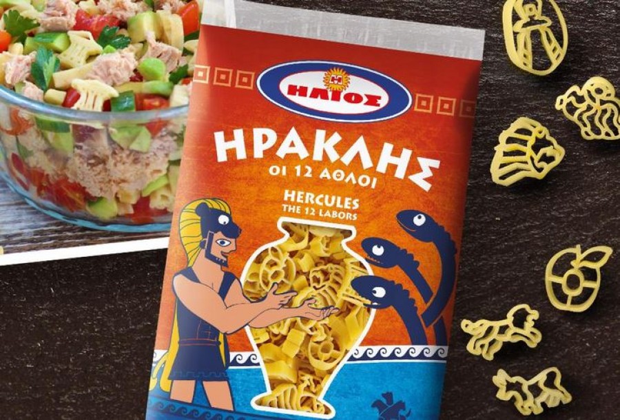 Ο μυθικός ΗΡΑΚΛΗΣ και οι 12 ΑΘΛΟΙ του «ζωντανεύουν» στα ζυμαρικά ΗΛΙΟΣ