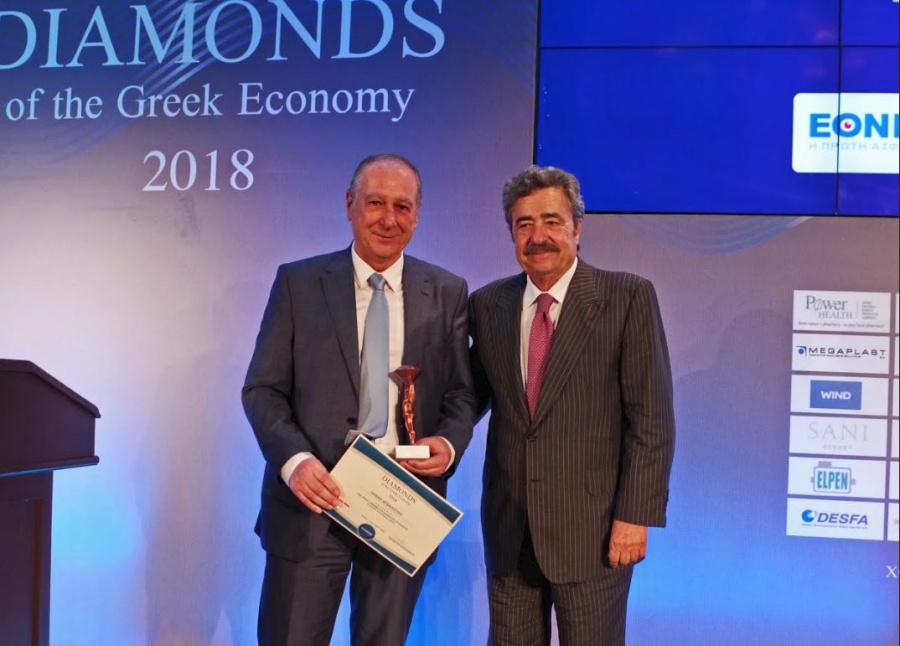 Έλαμψε η Εθνική Ασφαλιστική στα Diamonds of the Greek Economy 2018