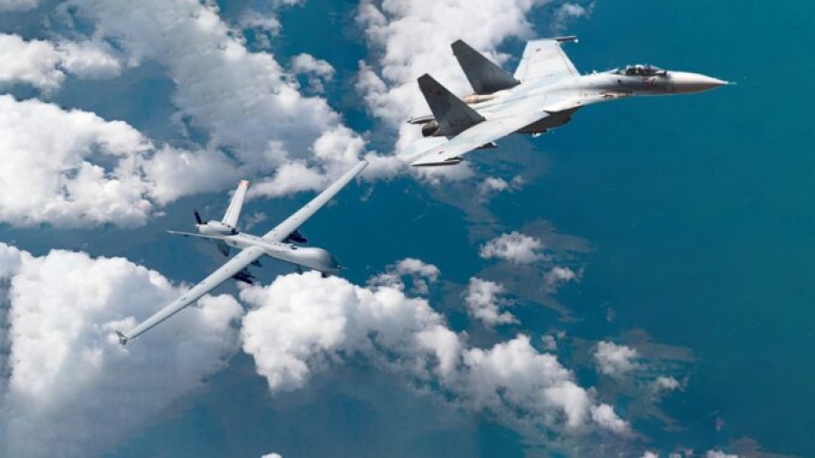 Αερομαχίες ΗΠΑ - Ρωσίας και... εκατέρωθεν πυρά στη Συρία: Ρωσικά Su-35 εναντίον drones ΜQ-9 Reaper