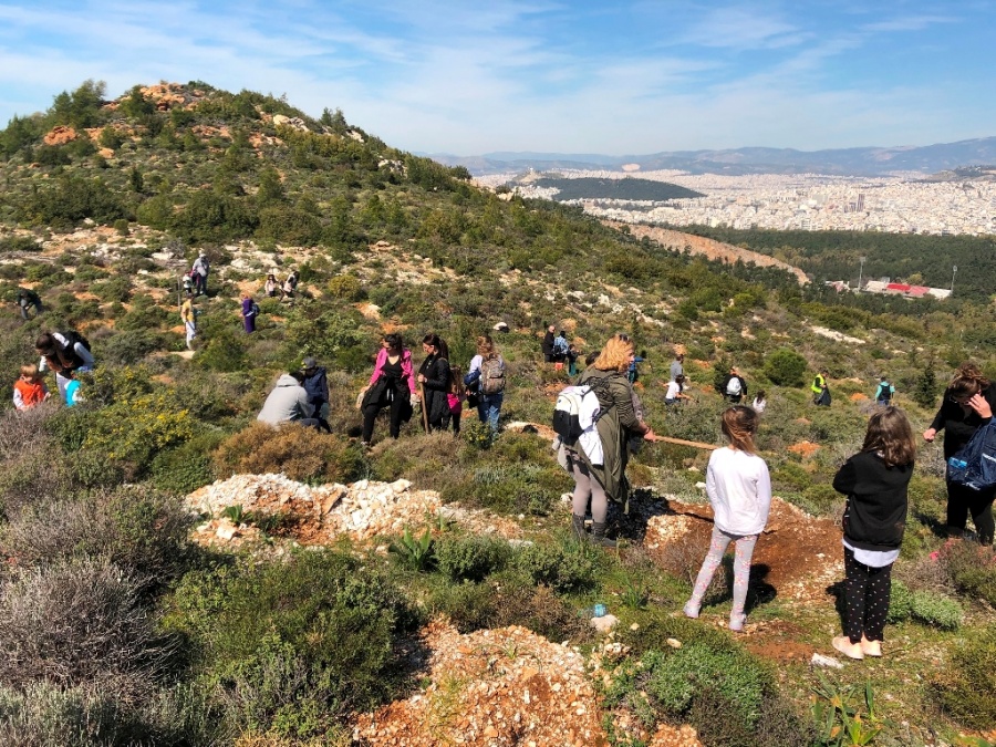 H LeasePlan Hellas διοργάνωσε δενδροφύτευση στον Υμηττό σε συνεργασία με τη Genesis Pharma