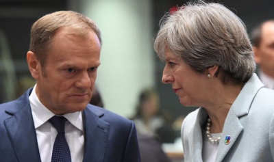 Παράταση του Brexit έως τις 30/6 ζητά η May, νέα πρόταση ετοιμάζει ο Tusk - Θα συμμετάσχει η Μ.Βρετανία στις ευρωεκλογές;