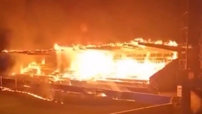 Η Haka υποβιβάστηκε και οπαδοί της έκαψαν το... γήπεδο!