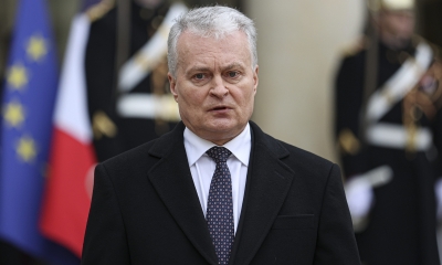 Nauseda (πρόεδρος Λιθουανίας): Ο Putin δεν θα σταματήσει στην Ουκρανία