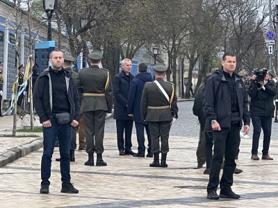 Στο Κίεβο ο γενικός γραμματέας του ΝΑΤΟ, Jens Stoltenberg