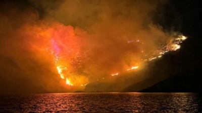 Οριοθετήθηκε η πυρκαγιά στην Ύδρα - Ο λόγος που ξέσπασε