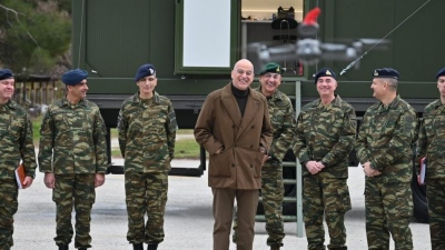 Στην Ξάνθη ο Δένδιας: Δυνατότητα κατασκευής 1.000 drones τον μήνα στη δεύτερη Μονάδα Παραγωγής