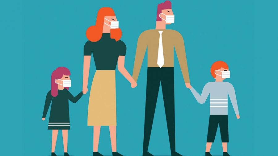 Κορωνοϊός, έρευνα: Όσο αυξάνονται οι εμβολιασμένοι σε μια οικογένεια, τόσο προστατεύονται τα ανεμβολίαστα μέλη της