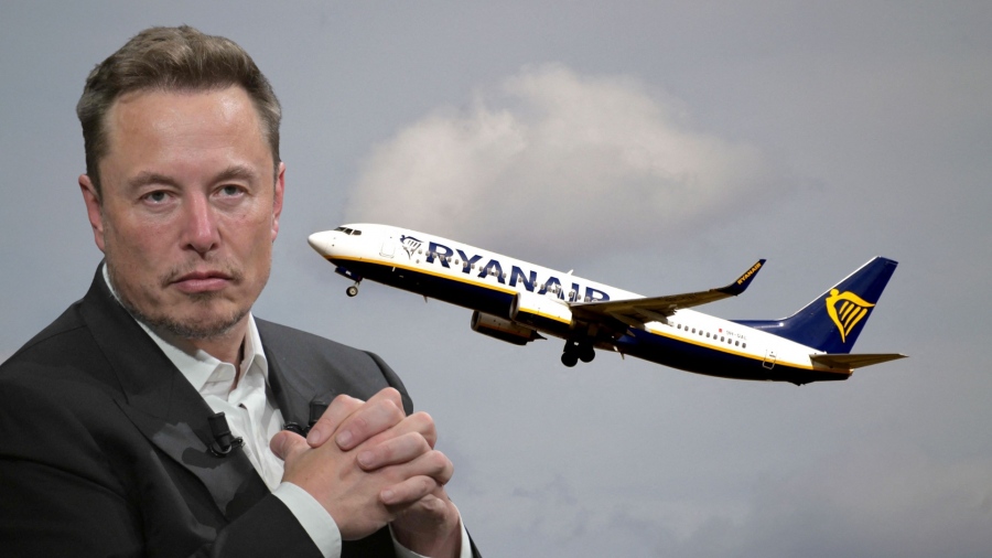 O Musk ρωτάει τους... followers εάν πρέπει να αγοράσει τη Ryanair - Δημοσκόπηση στο «Χ»